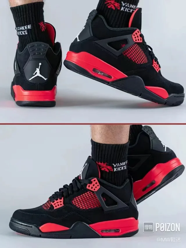 买手PT鞋系列 Nike Air Jordan 4 男子运动篮球鞋 团购价499元包邮（得物2089元起） 买手党-买手聚集的地方