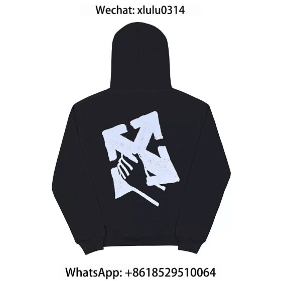 Jasonreps Ow Palm Arrow Hoodie