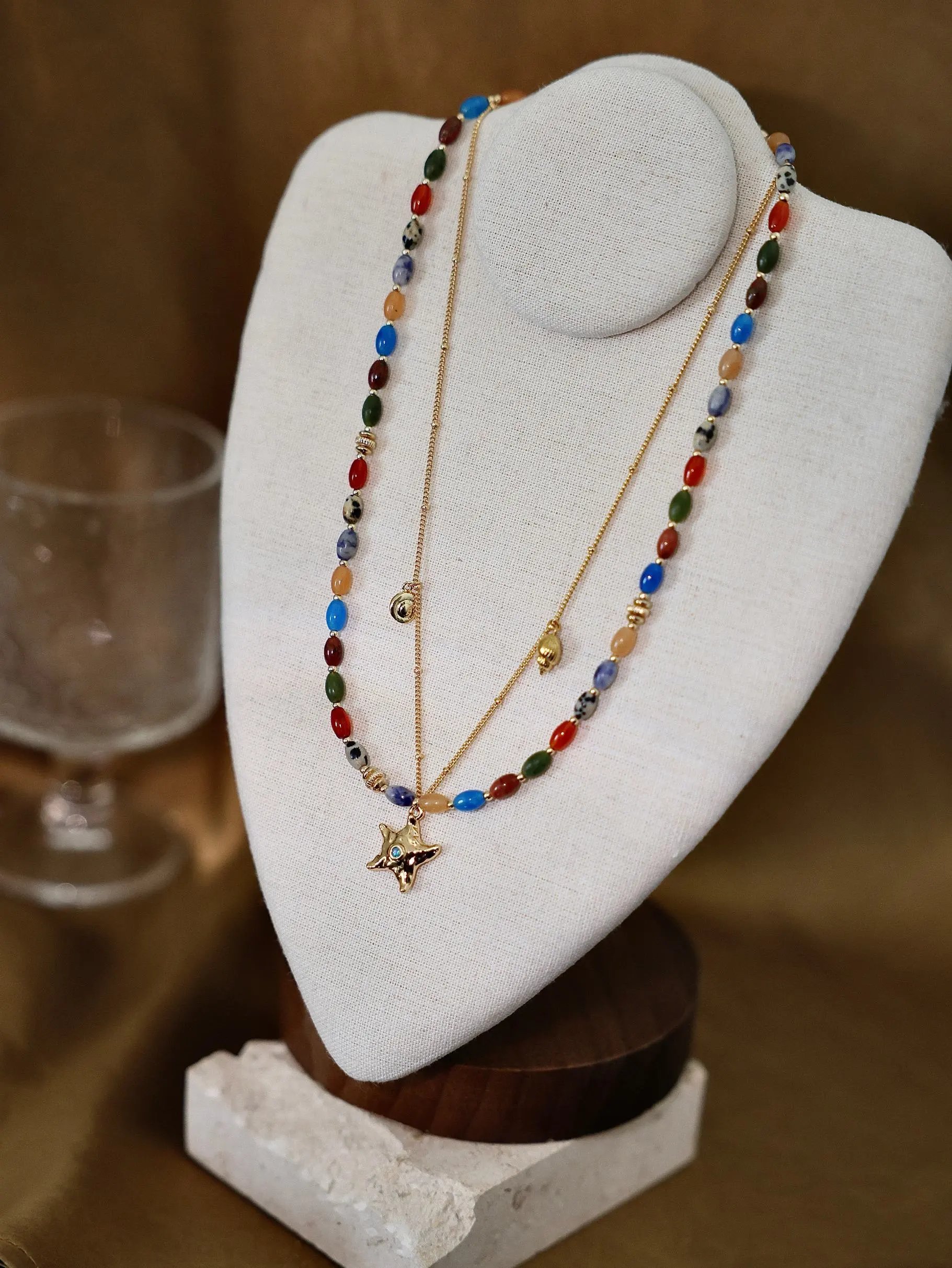 La*y Cir*les ocean song series necklace