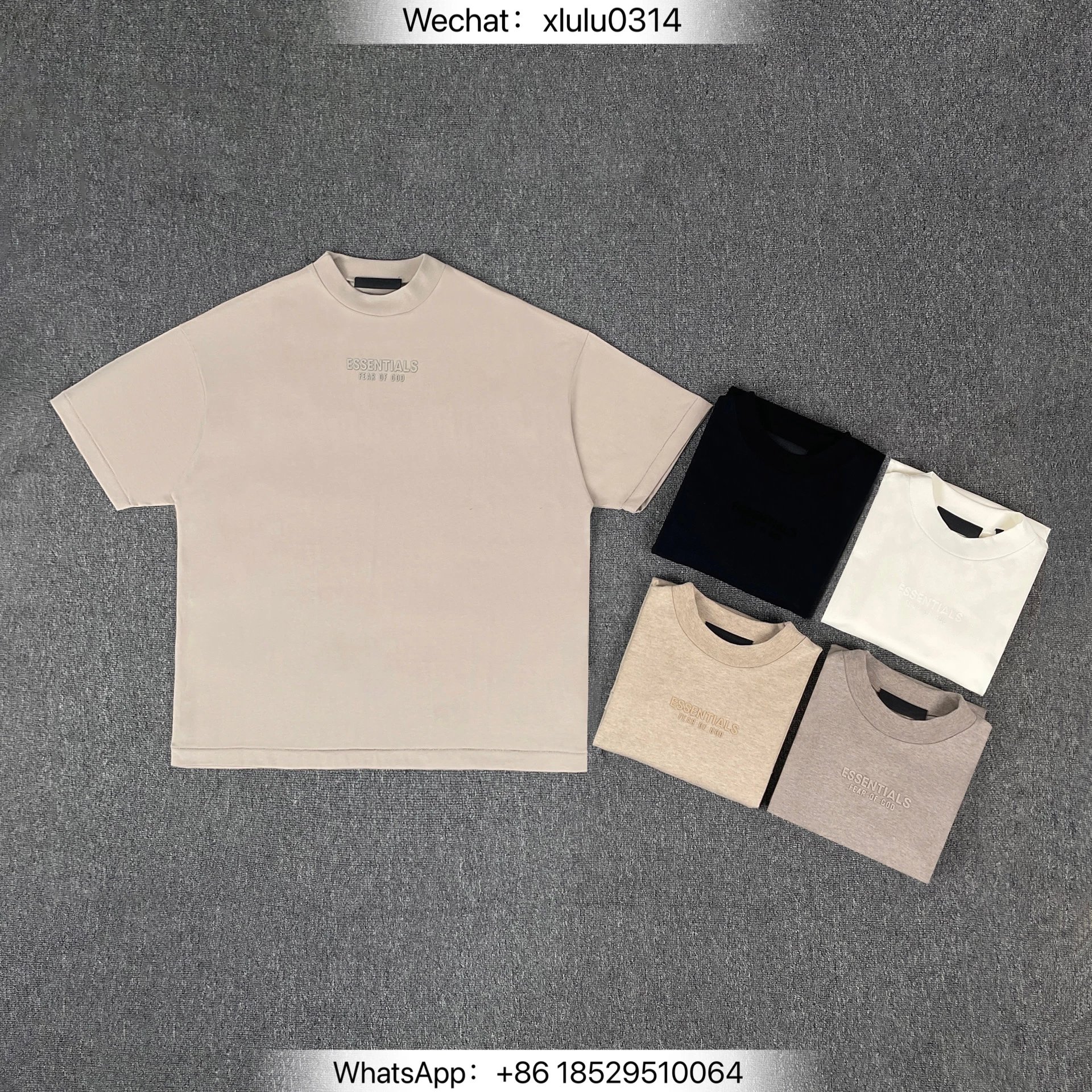 Jasonreps ESS chest small label short sleeved shirt