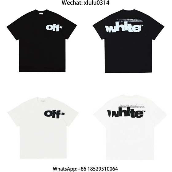 Jasonreps OFF letter short sleeved shirt