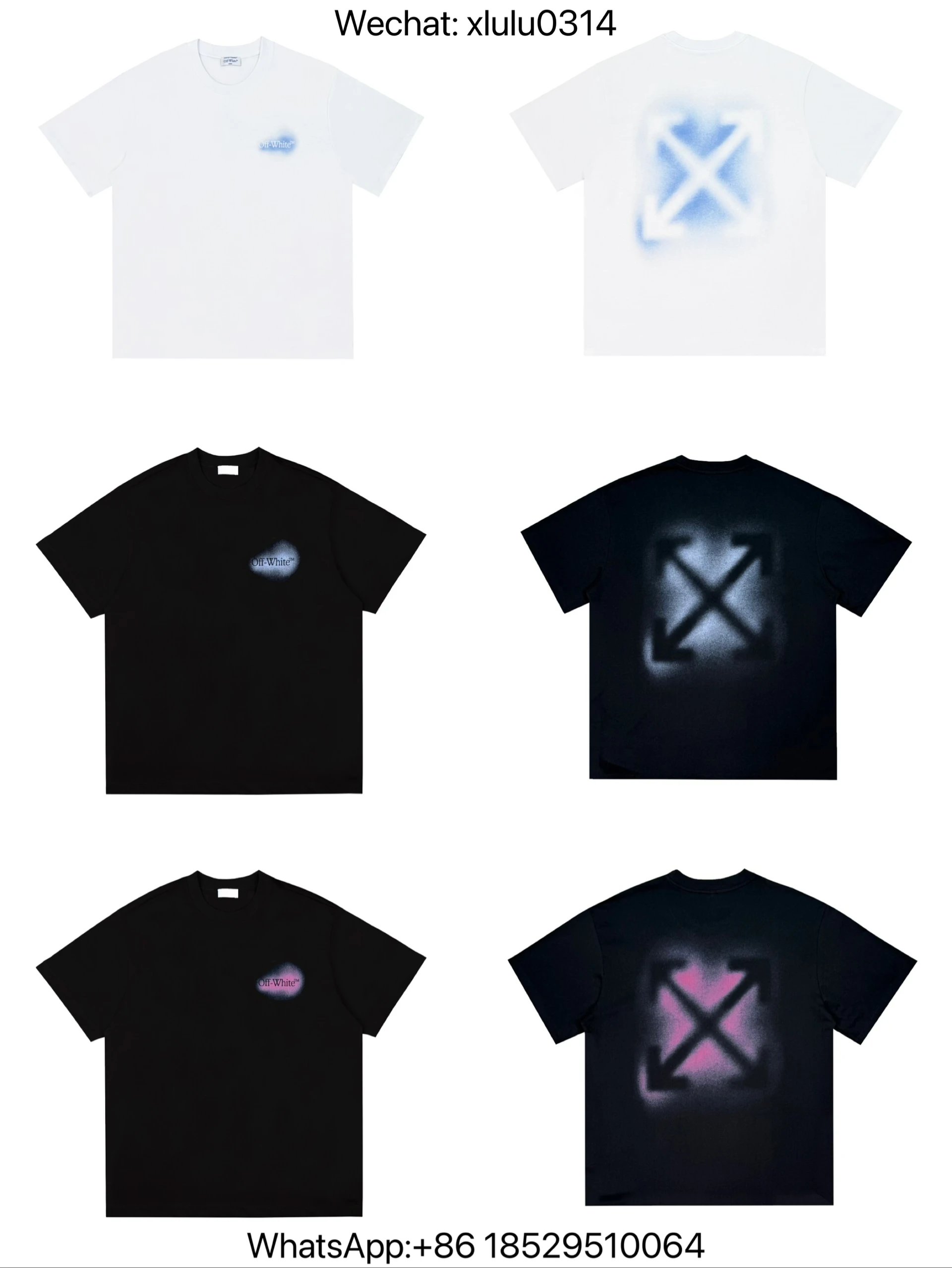 Jasonreps Ow's new splashed ink short sleeved shirt