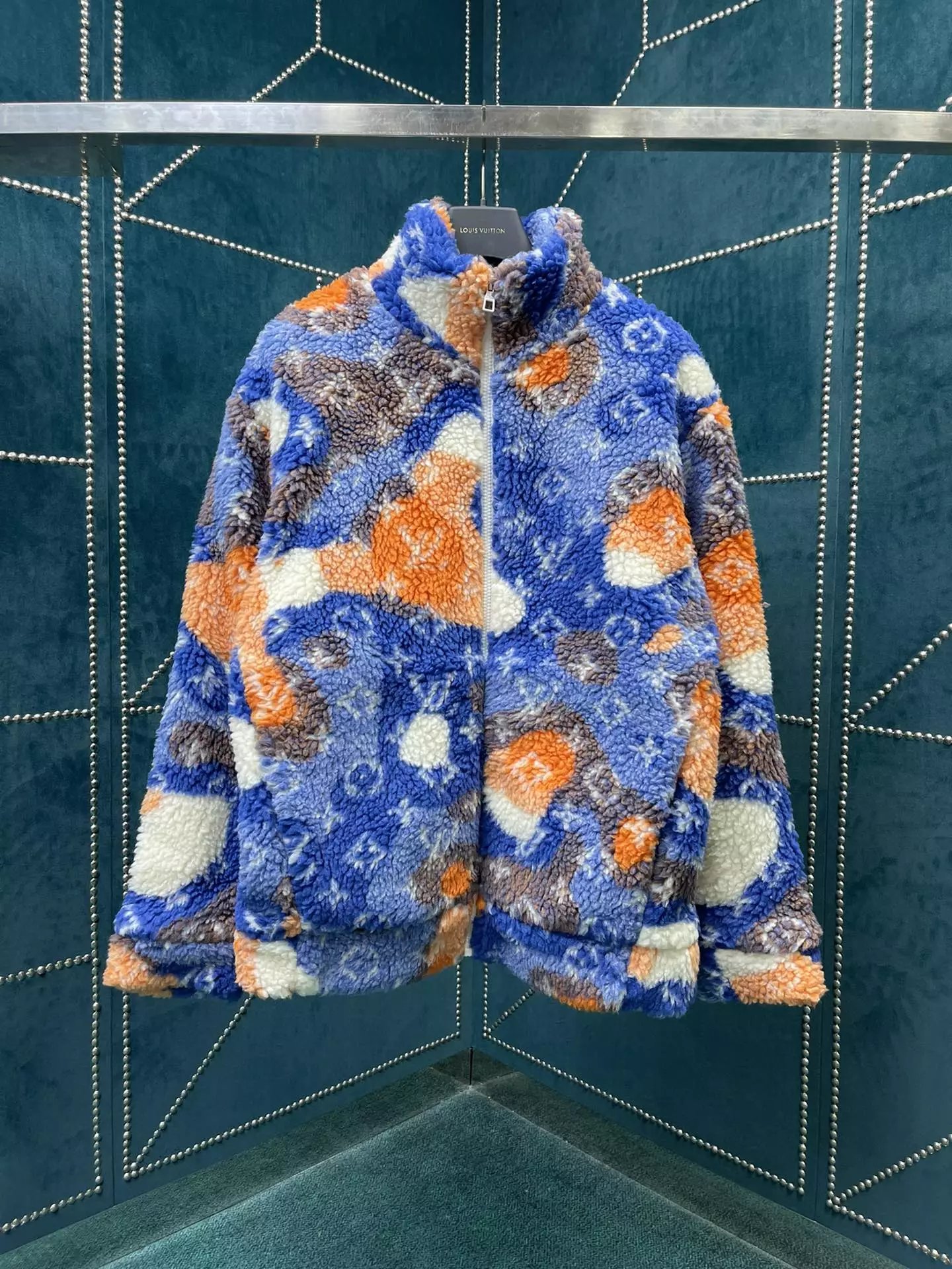 Louis Vuitton Jacquard Camo Fleece
