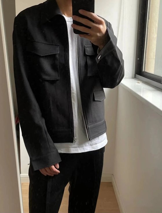 S ins wind explosion couples jacket popular style