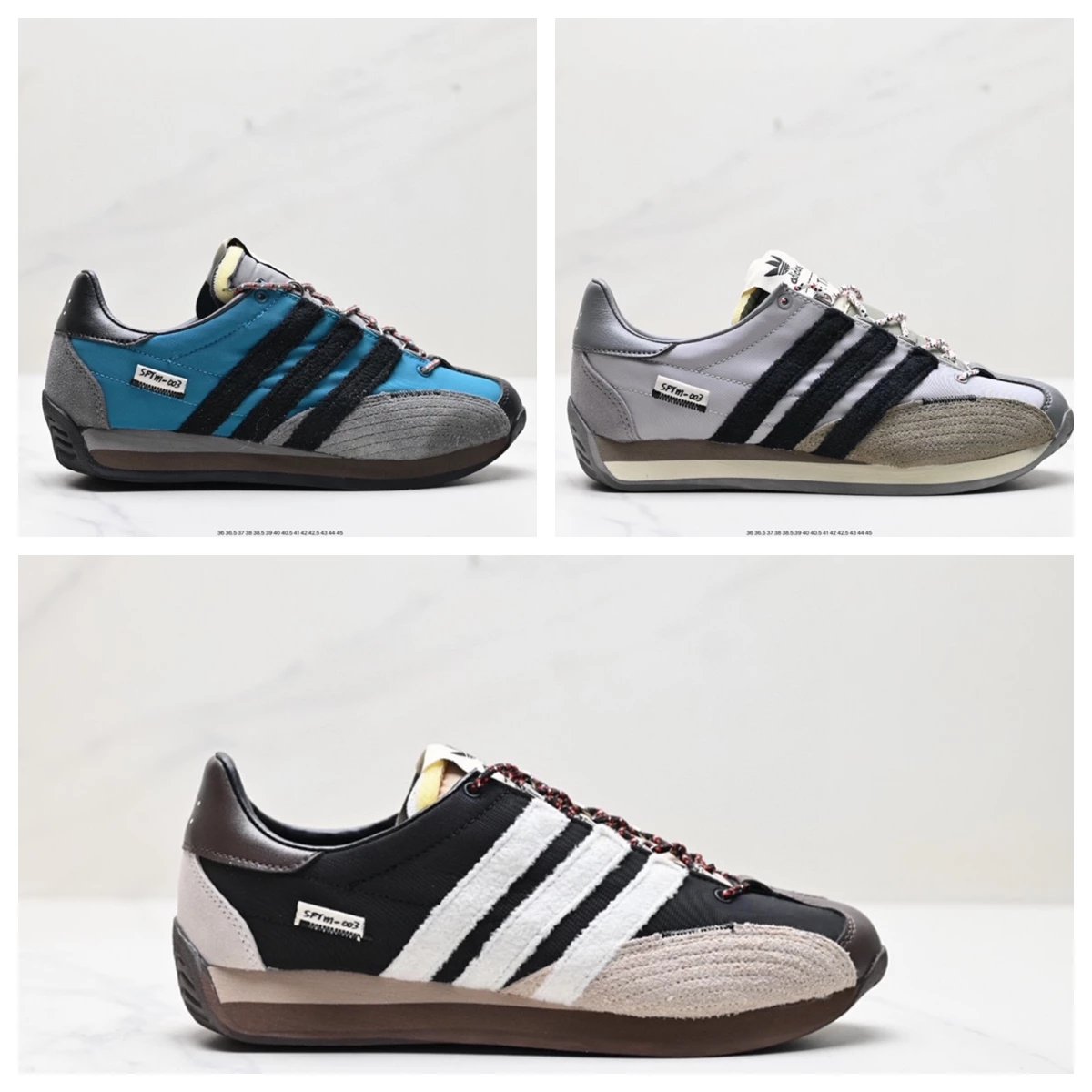 Song for the Mute x Adidas SFTM-003 Retro Running Sneakers