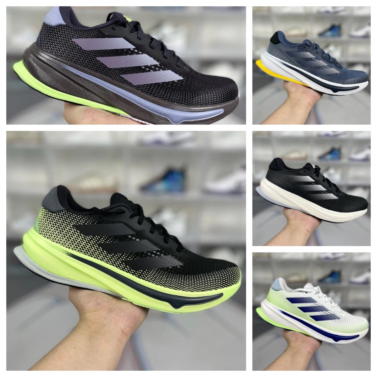 Adidas Supernova Rise Multi-color Breathable Running Shoes