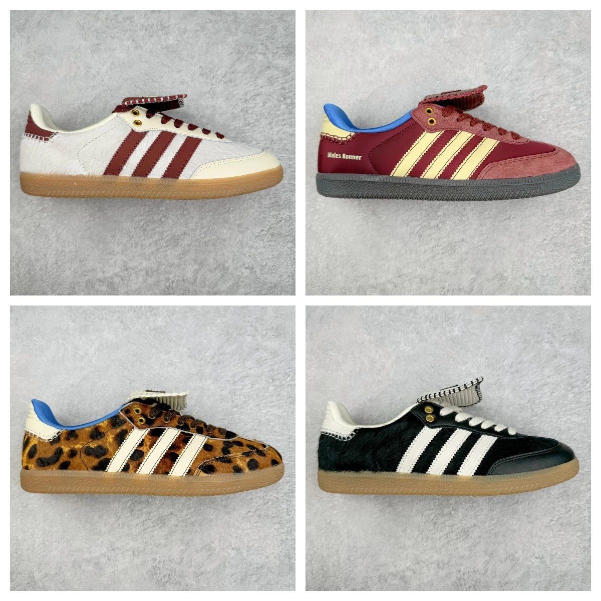 Wales Bonner x Adidas Originals Samba Classic Low Top Sneakers