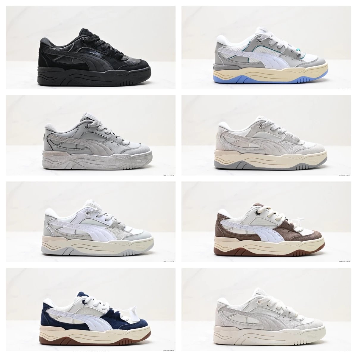 PUMA Low-Top Sneakers For Men Women Multi-Color Casual Shoes