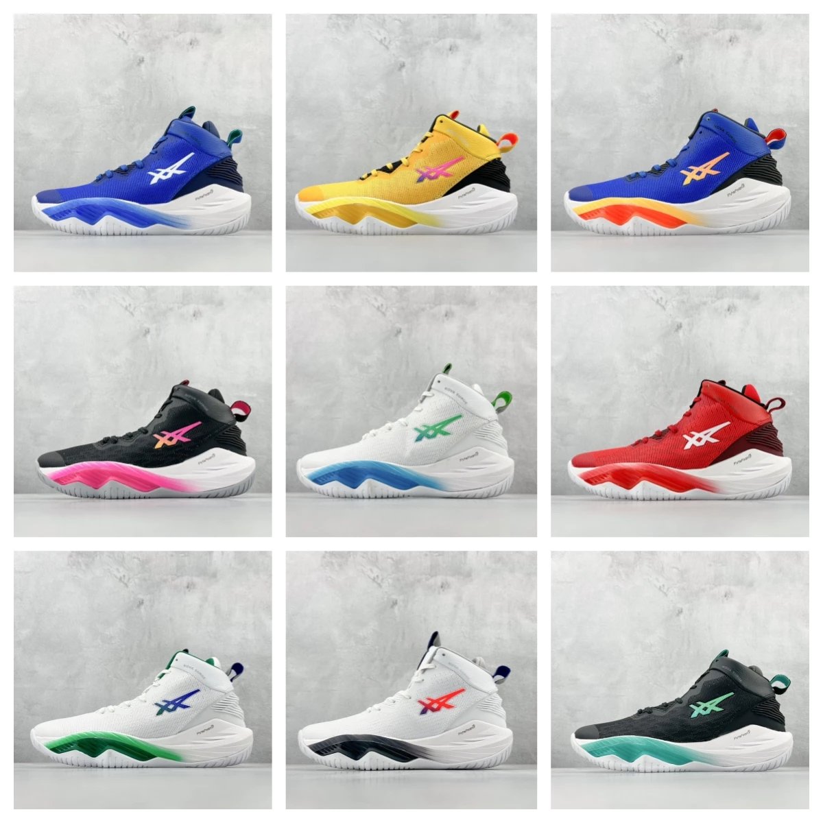 Asics Nova Surge 2 Basketball Shoes Multiple Colors