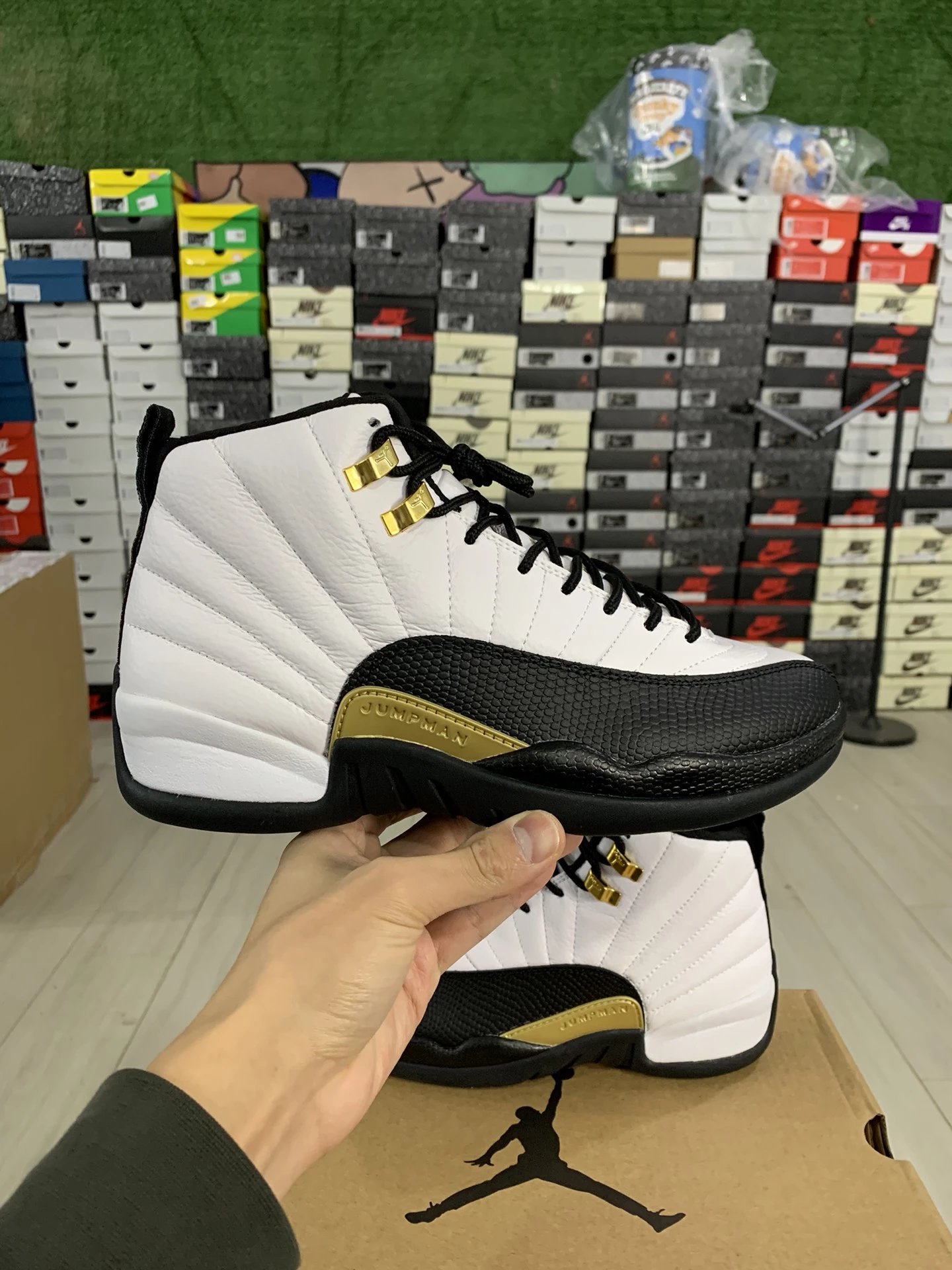 Air Jordan 12 Retro Royalty Basketball Sneakers