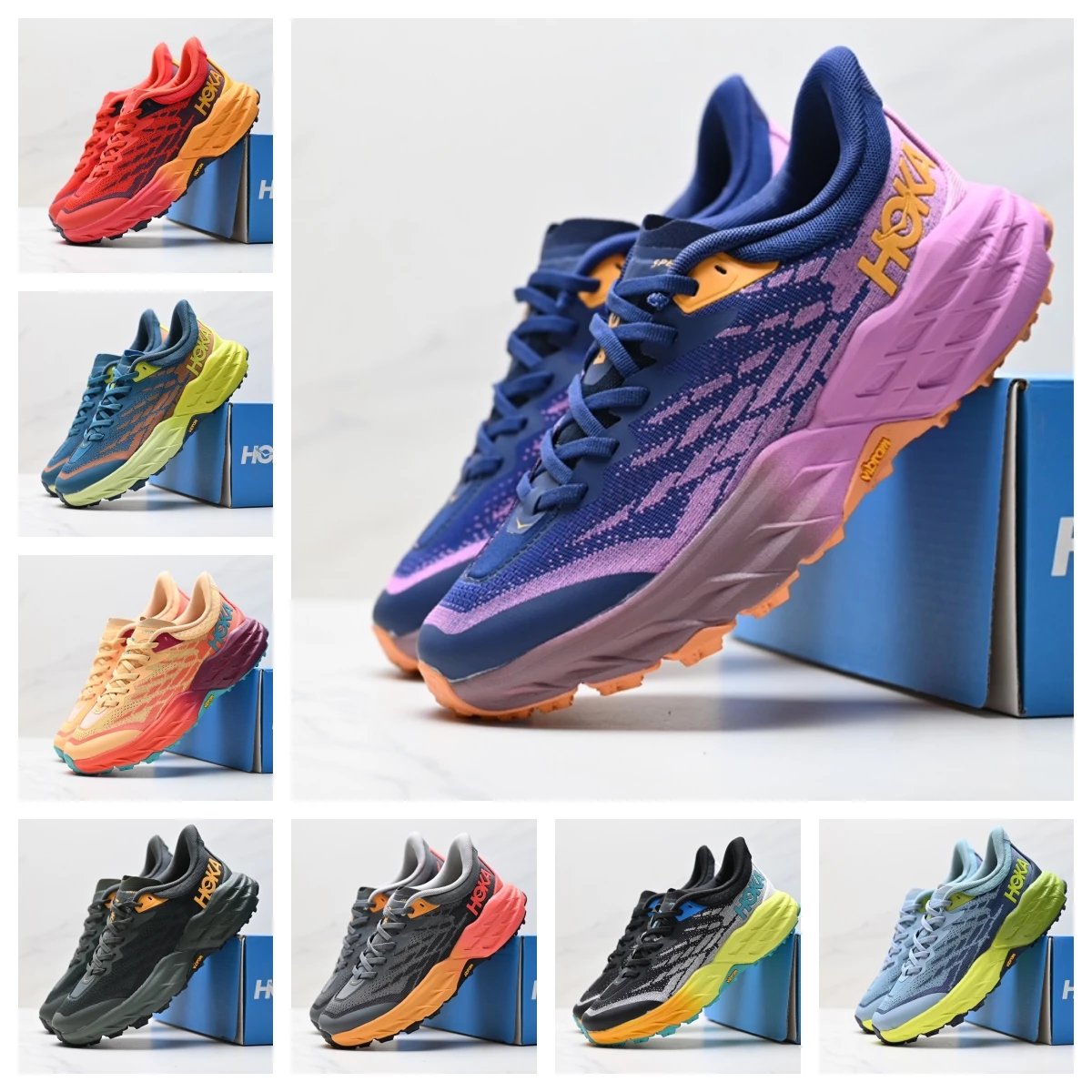 HOKA SPEEDGOAT 5 Multi-color Running Shoes