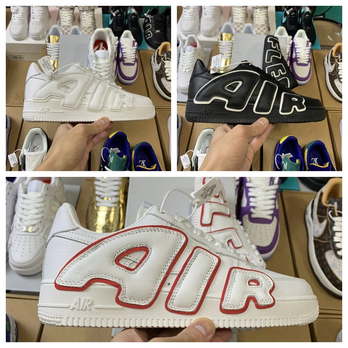CPFM x Nike Air Force 1 Low Multi-Color Sneakers