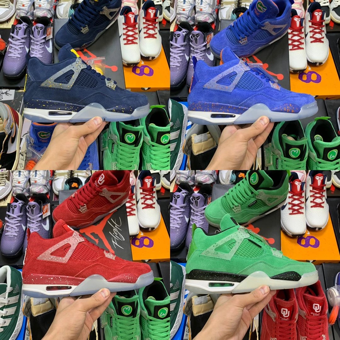 Air Jordan 4 Multi-color Basketball Shoes