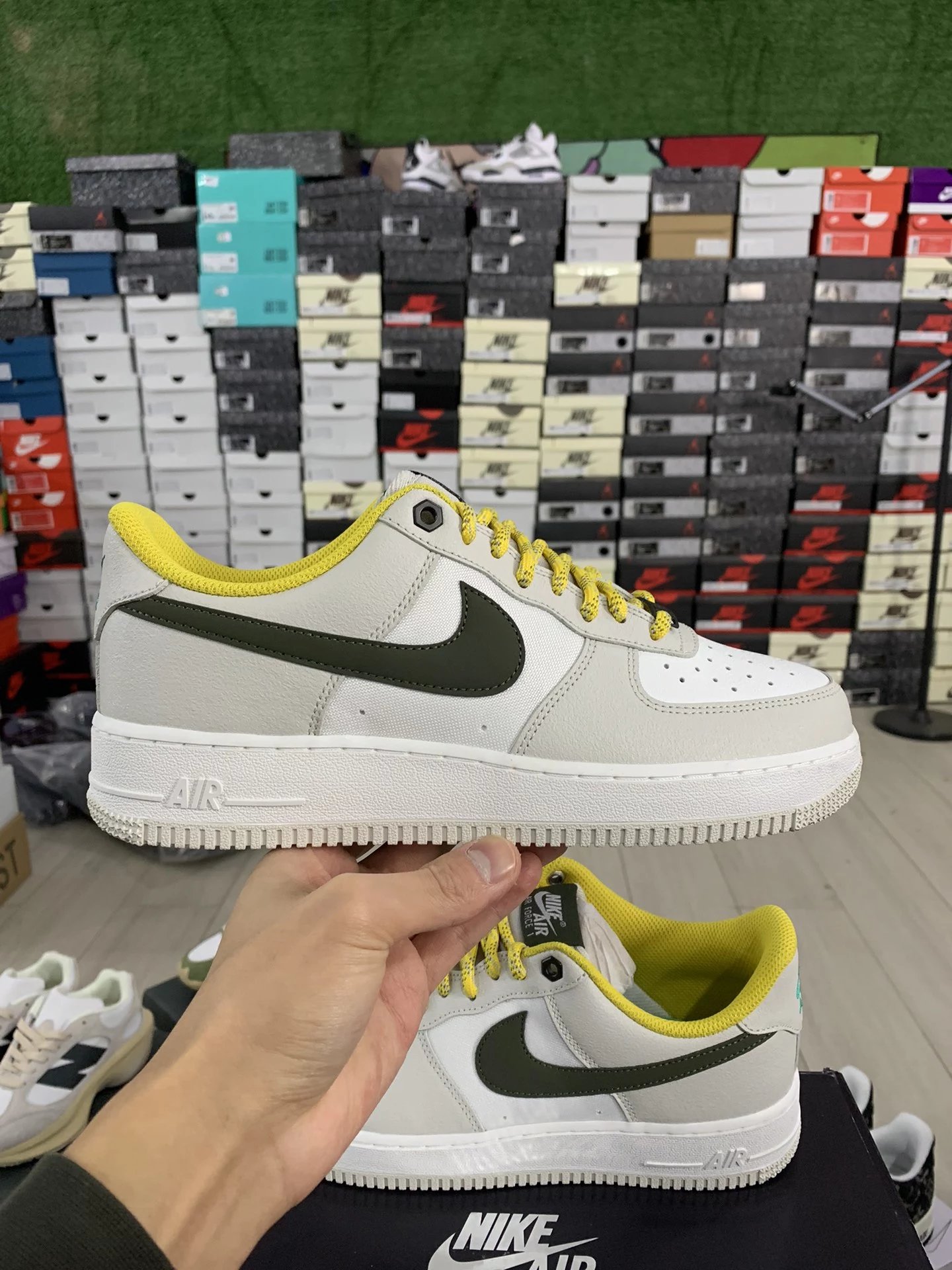Nike Air Force 1 Low Multi Color Casual Sneakers