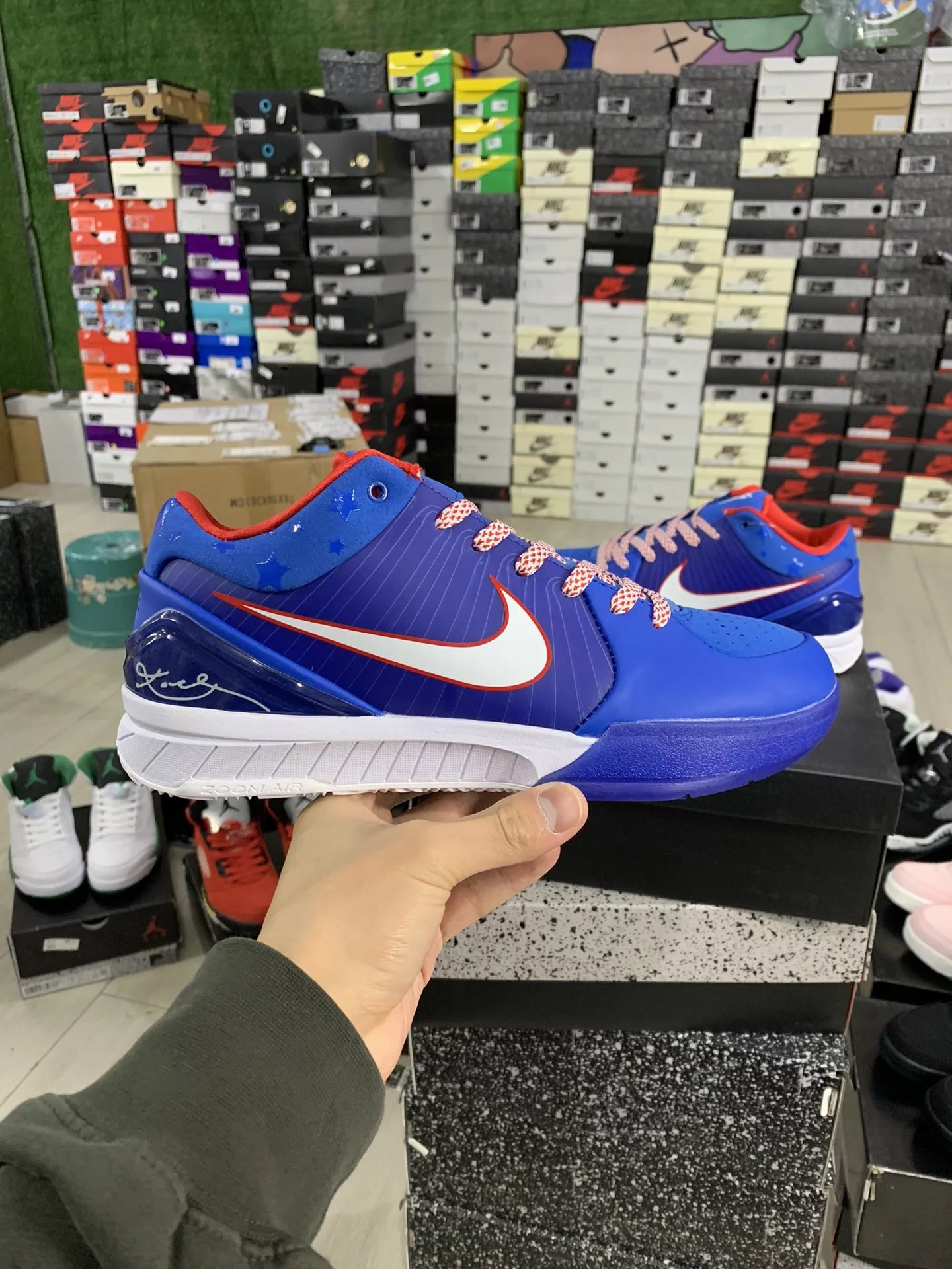 Nike QuantumPower Basketball Shoes Multi-color