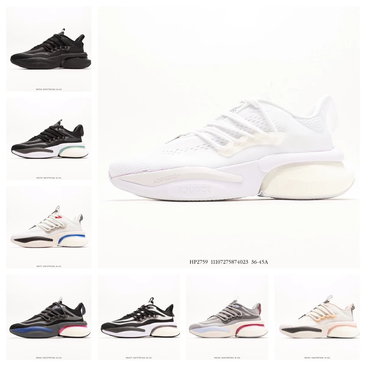 Adidas AlphaBoost V1 Men's Multi-color Running Shoes