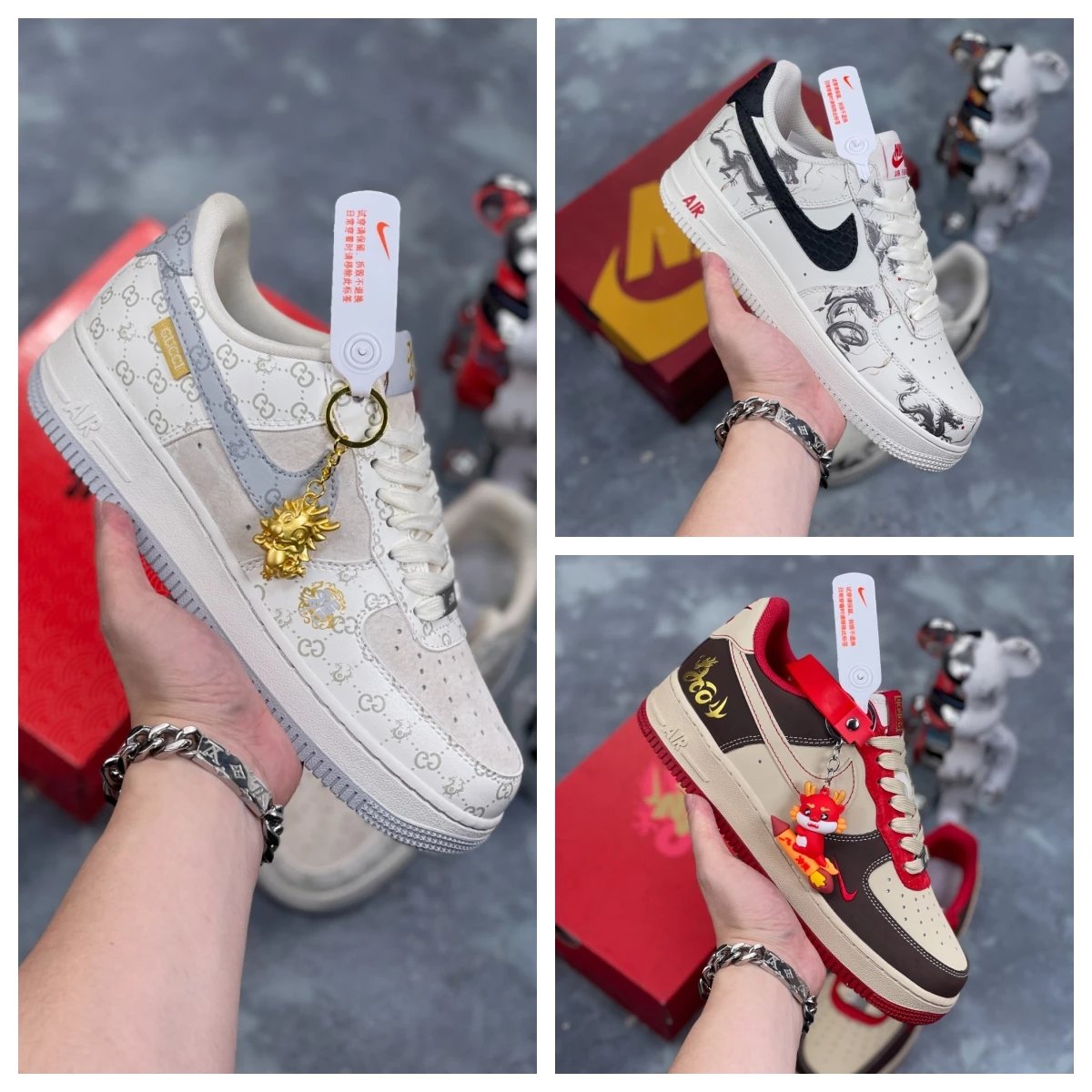 Nike Air Force 1 '07 Low Dragon Year Sneakers