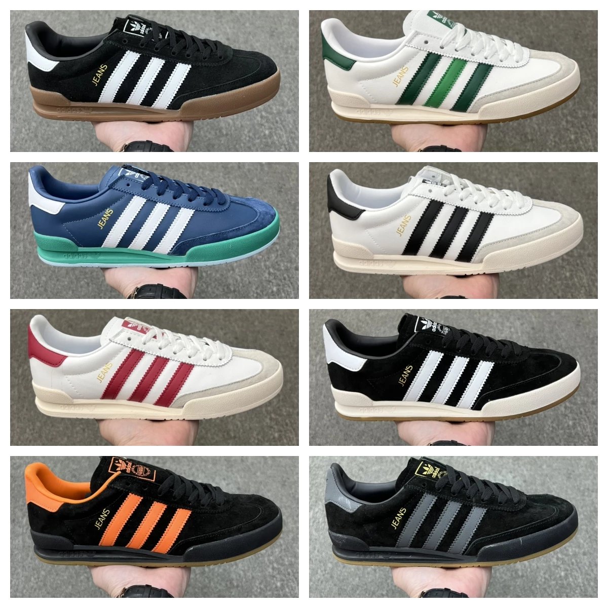 Adidas Originals Jeans Casual Sneakers Multi-color