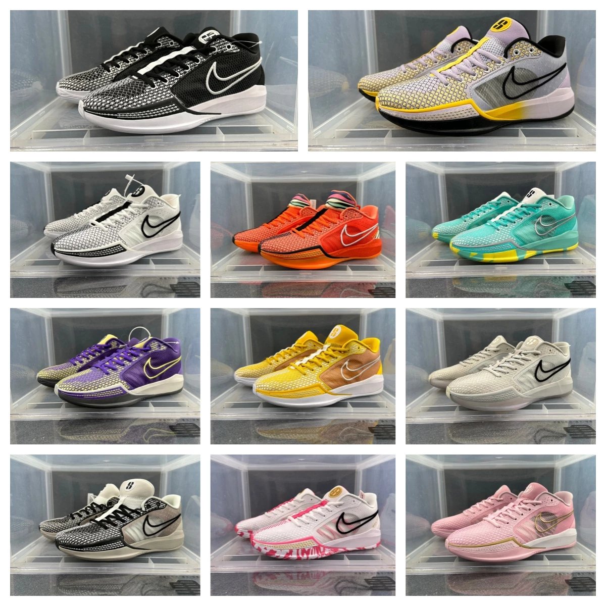 Nike Sabrina 1 Multi-color Cushioning Non-slip Basketball Shoes