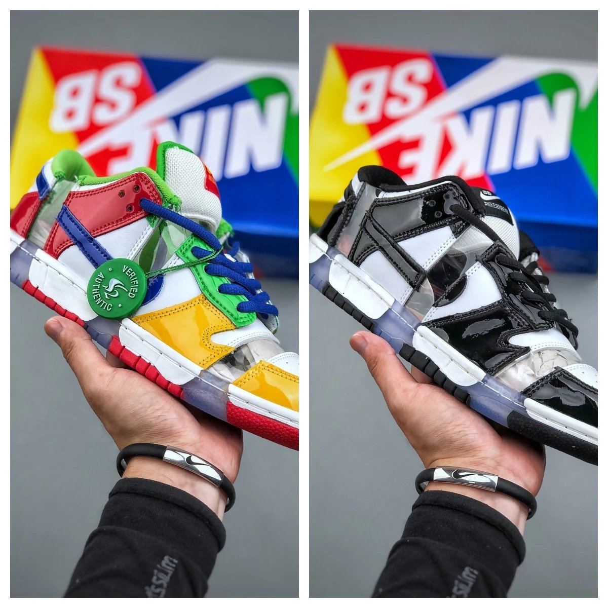 Nike Dunk SB Low Multi-Color Sneakers
