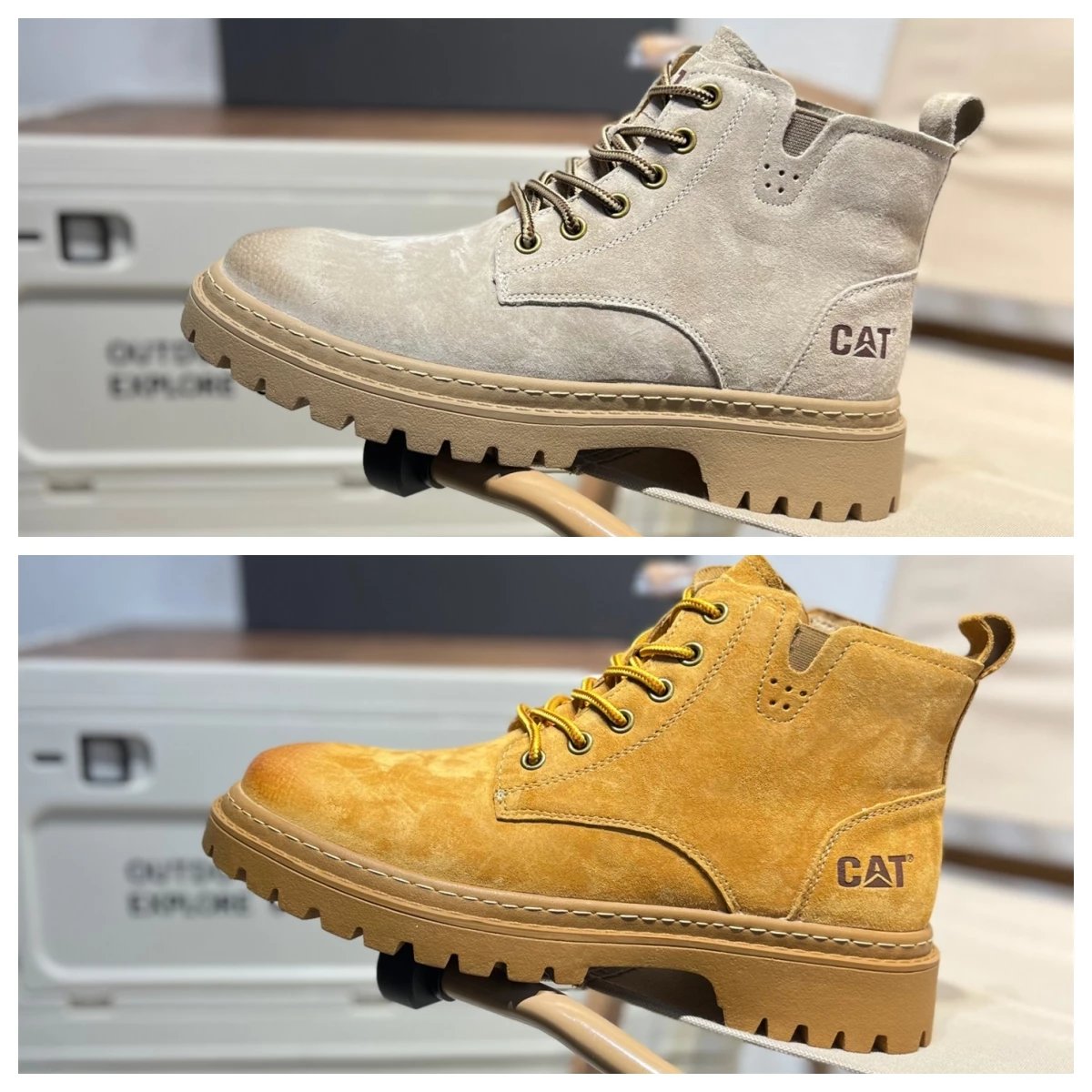 CAT Outdoor Work Boots Multi-color Options