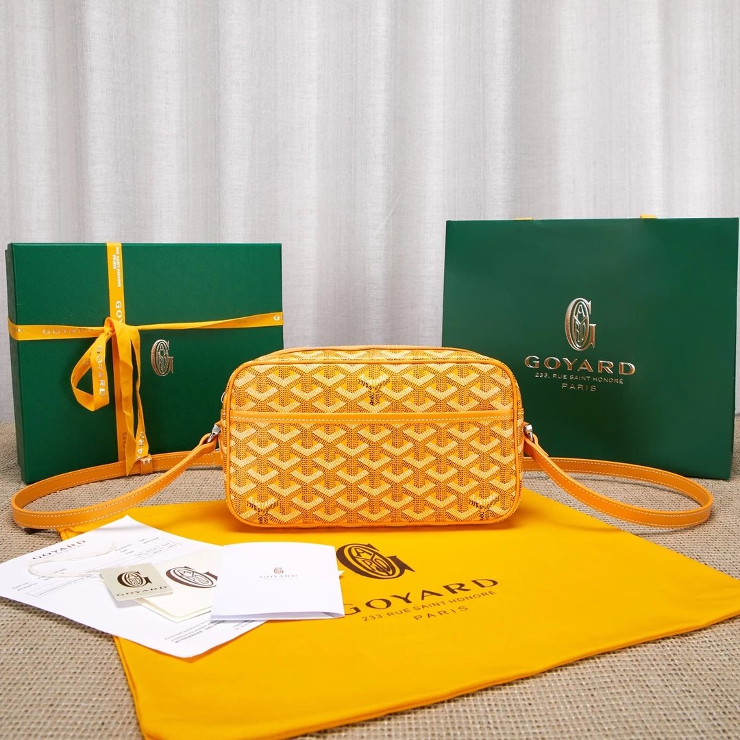 Goyard Goyardine Canvas Crossb