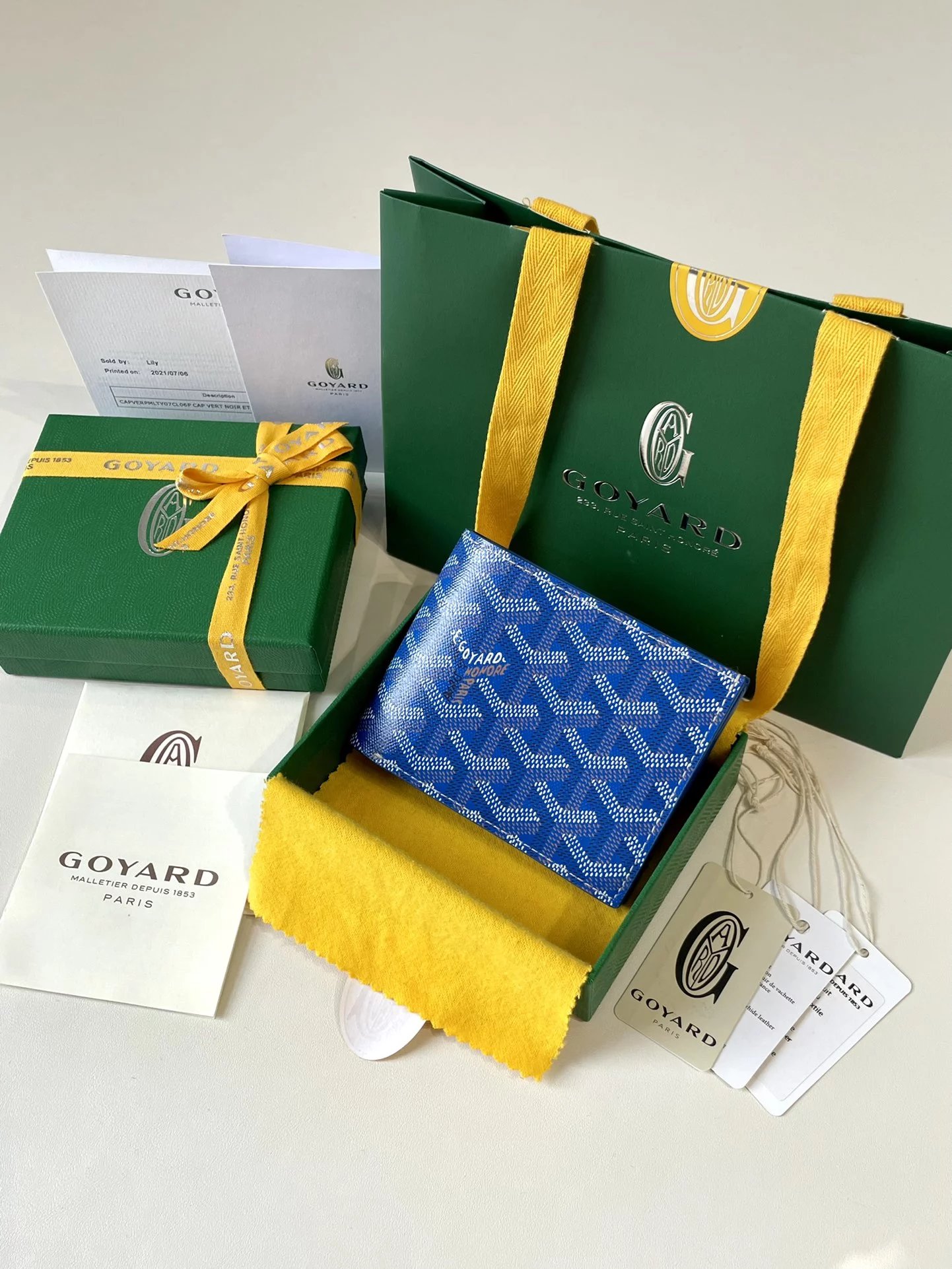 Goyard Saint Louis Wallet