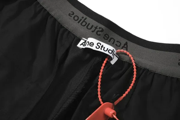 Acne Studios Wide-Leg Pants Black - 17