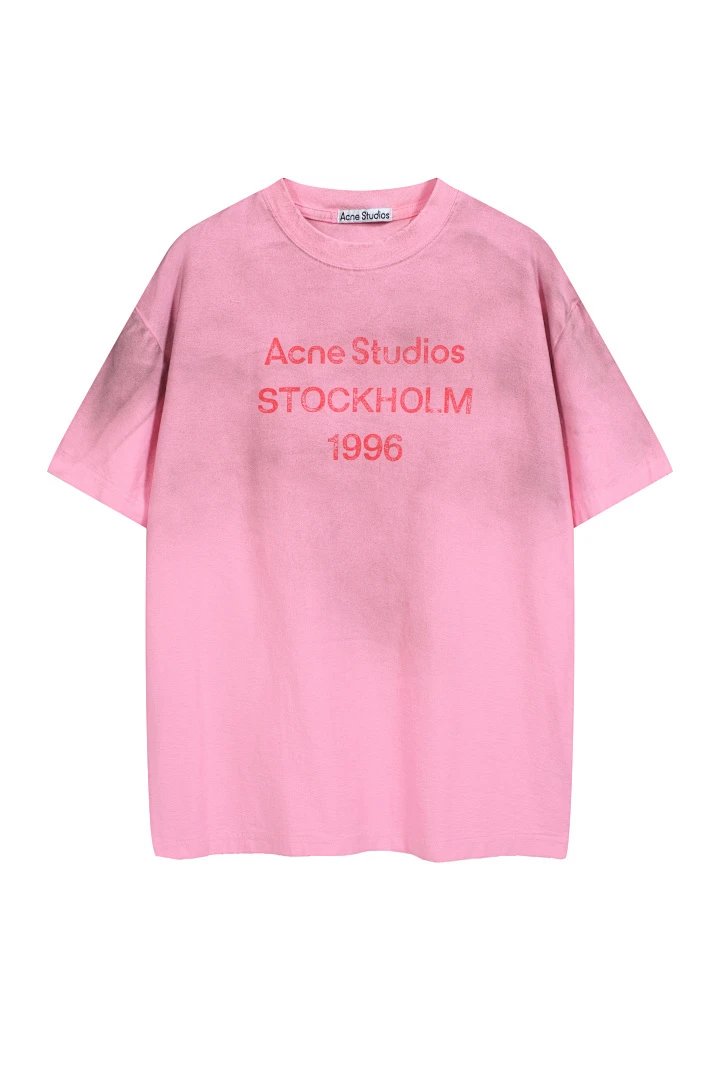 Pink with Red Lettering