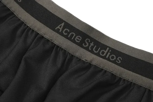 Acne Studios Wide-Leg Pants Black - 15