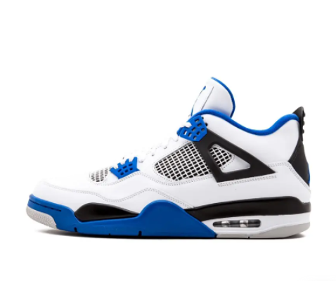 Jordan 4 Union Black Noir — Racing Blue 308497-117 colorway — USFans Spreadsheet photo