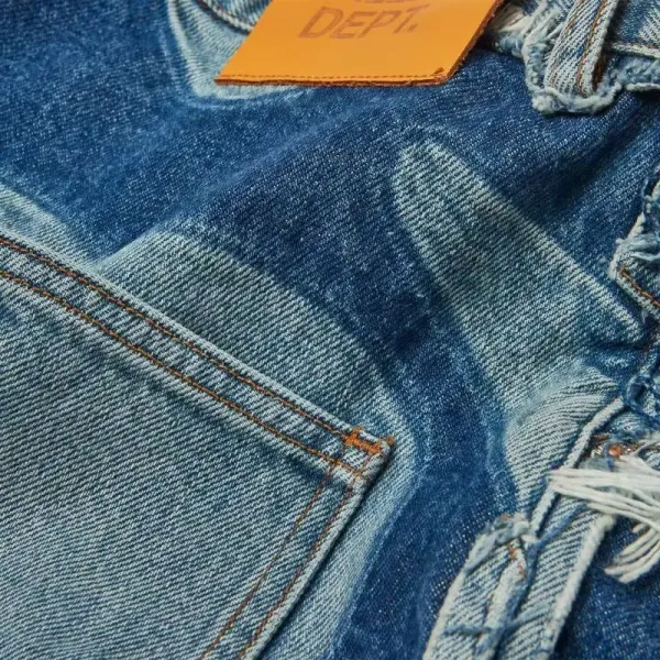 Gallery Dept 665# Patchwork Wave Denim Jeans - 10