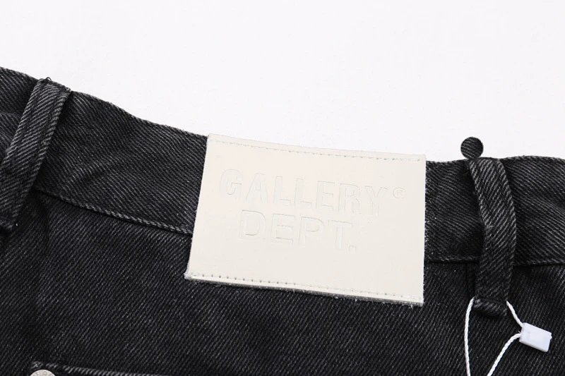 Design Patchwork Flare Jeans Multicolor product detail 35 in Litbuy spreadsheet finds