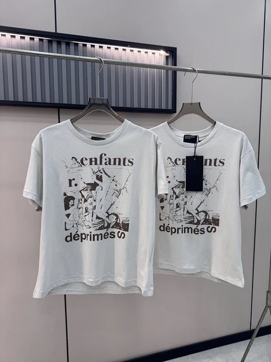 ERD Melancholic Rich Second Generation 24ss Crazy Party Tee