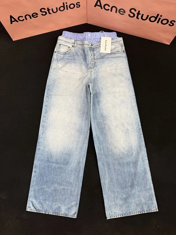 Acne Studios Wide-Leg Jeans