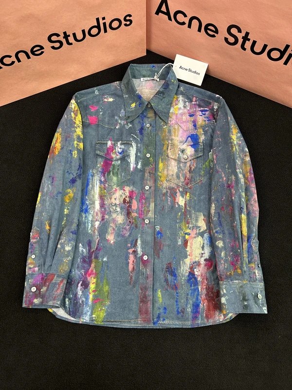 Acne Studios Paint Splatter De