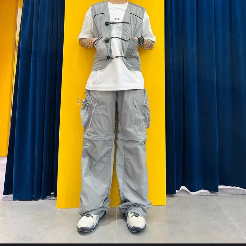 Unidentified Cargo Pants Gray Technical Pants - 4