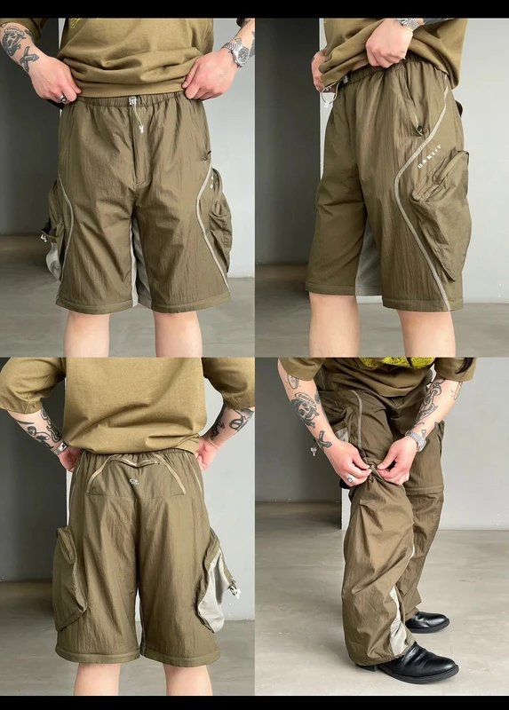 Unidentified Cargo Pants Gray Technical Pants - 8