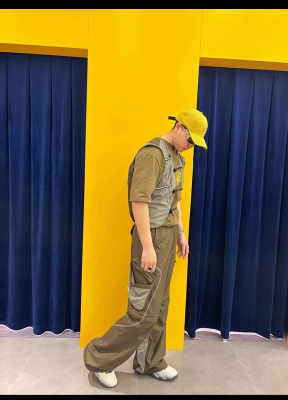 Unidentified Cargo Pants Gray Technical Pants - 7