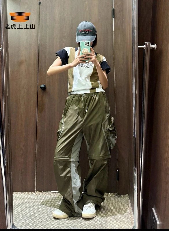 Unidentified Cargo Pants Gray Technical Pants - 3