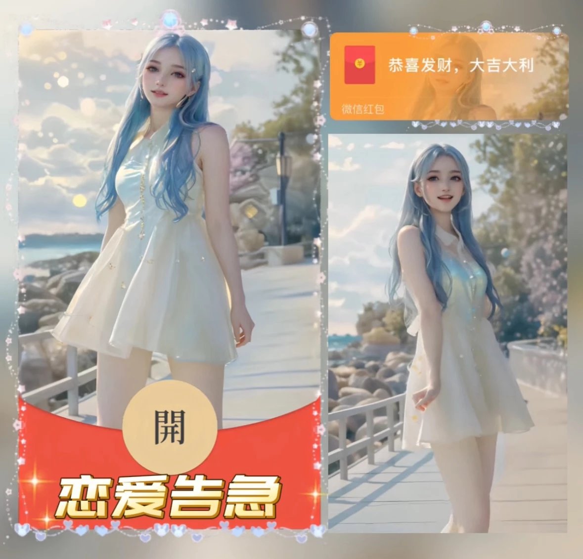【红包封面】恋爱告急/异形动态