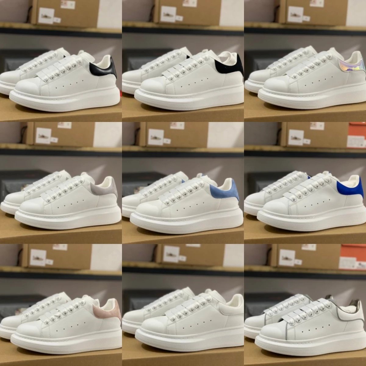 P-H M White Sneakers