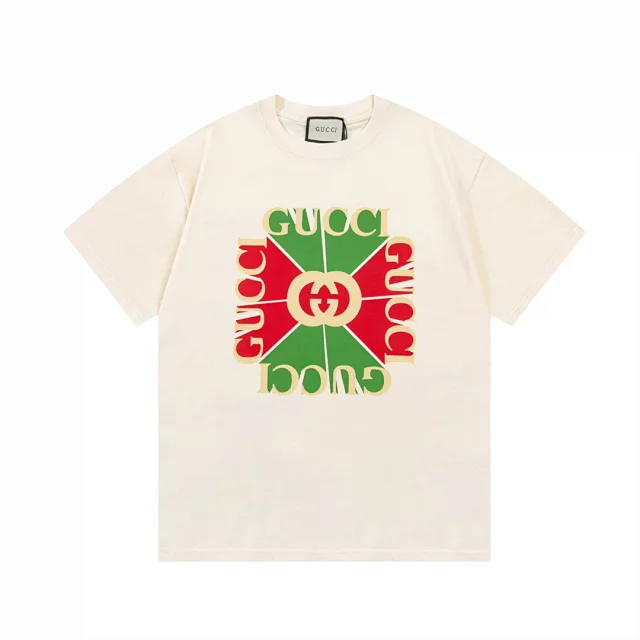 Gucci T-Shirts Short-Sleeve Graphic T-Shirt product detail image 10