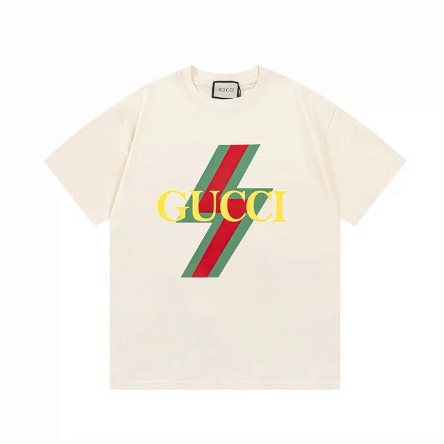 Gucci T-Shirts Short-Sleeve Logo Graphic product detail image 10