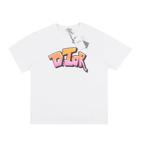 Dior CD Logo White Polo Shirt with Navy Tote Bag - 13