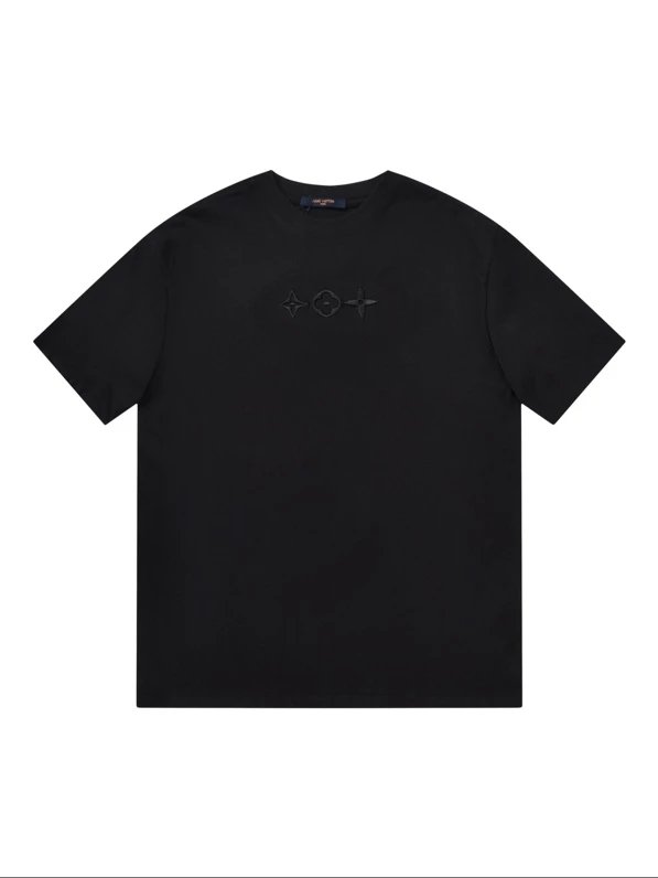 Louis Vuitton Bird Motif LV Print Black T-Shirt - 13