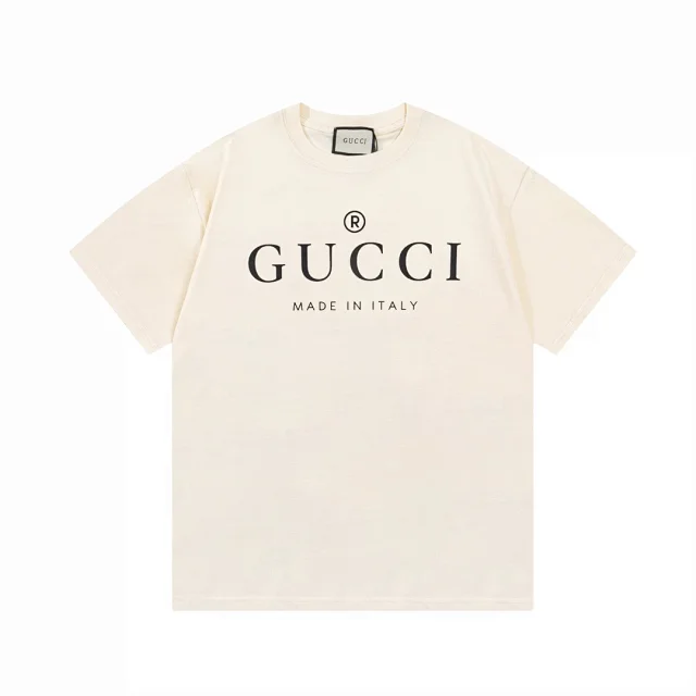 Gucci T-Shirts Short-Sleeve Graphic T-Shirt product detail image 12