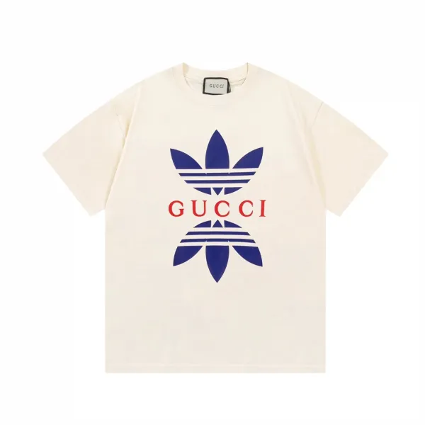 Gucci GG Logo Print Beige T-Shirt and Canvas Tote Bag Set - 11