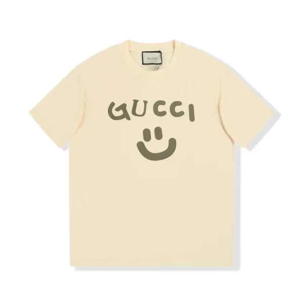 Gucci GG Logo Print Beige T-Shirt and Canvas Tote Bag Set - 13