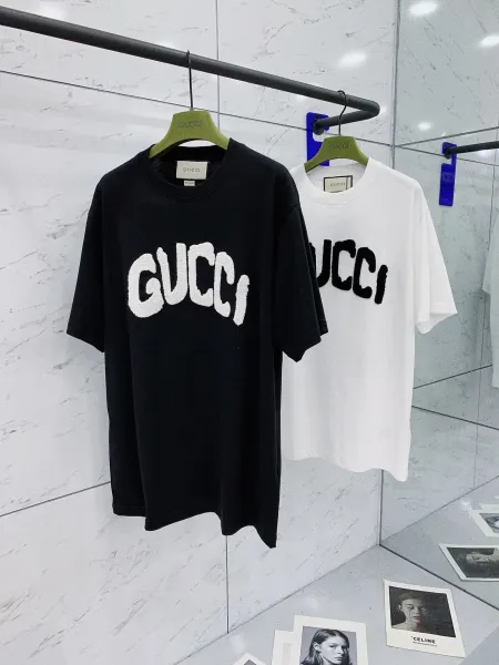 Gucci Logo Print Black T-Shirt - 10